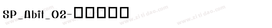 SP_Abit_02字体转换