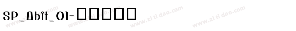 SP_Abit_01字体转换