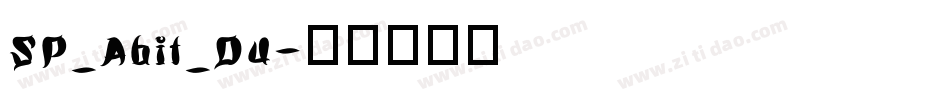 SP_Abit_04字体转换