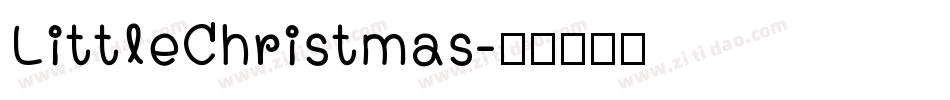LittleChristmas字体转换