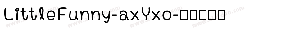 LittleFunny-axYxo字体转换