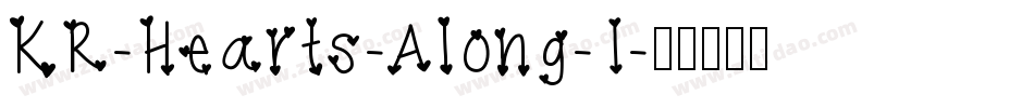 KR-Hearts-Along-1字体转换