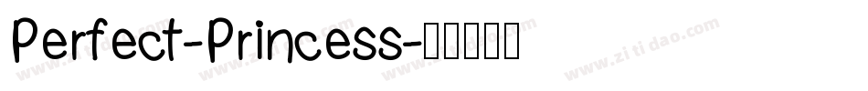 Perfect-Princess字体转换