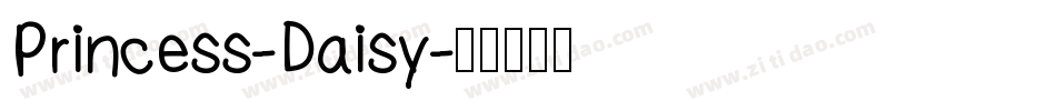 Princess-Daisy字体转换
