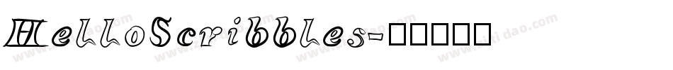 HelloScribbles字体转换