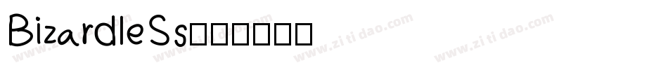BizardleSs字体转换
