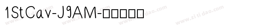 1StCav-J9AM字体转换