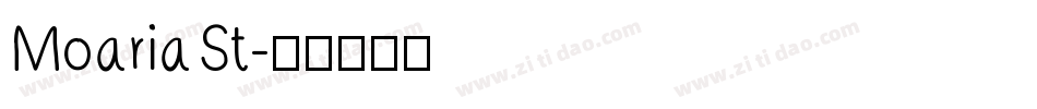 MoariaSt字体转换