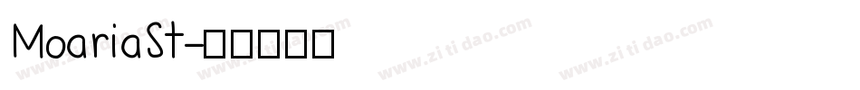MoariaSt字体转换