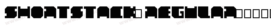 ShortStack-Regular字体转换
