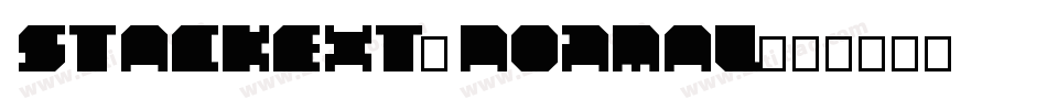 StackExt-Normal字体转换