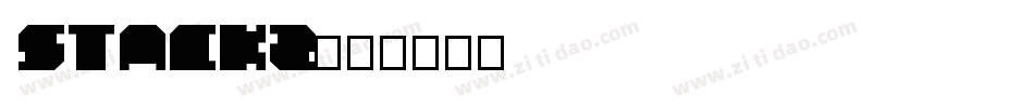 Stackz字体转换