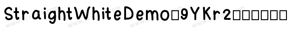 StraightWhiteDemo-9YKr2字体转换