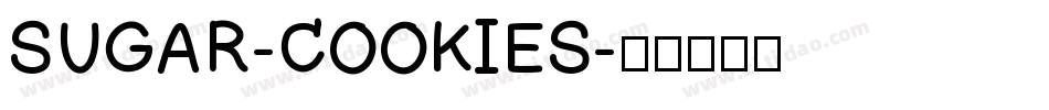 SUGAR-COOKIES字体转换