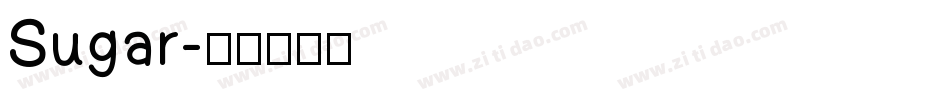 Sugar字体转换