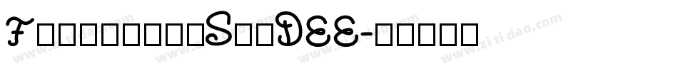 FreestyleScrDEE字体转换