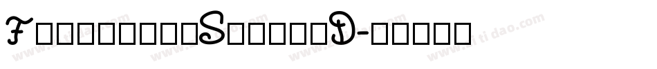 FreestyleScriptD字体转换