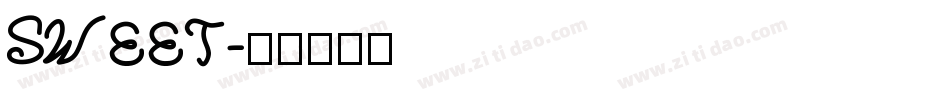 SWEET字体转换