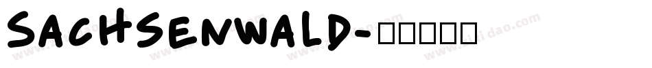 Sachsenwald字体转换