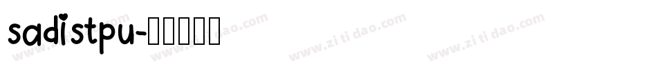 sadistpu字体转换