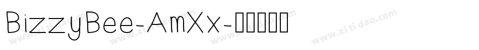 BizzyBee-AmXx字体转换