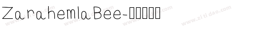 ZarahemlaBee字体转换