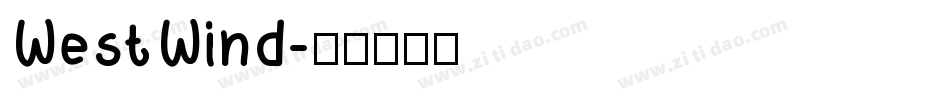 WestWind字体转换