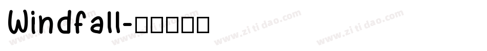 Windfall字体转换