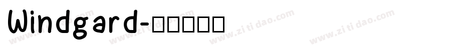 Windgard字体转换