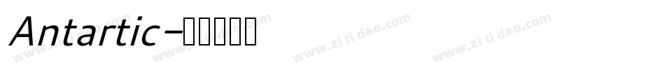 Antartic字体转换