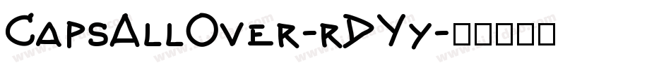 CapsAllOver-rDYy字体转换