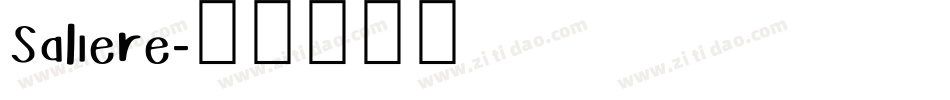 Saliere字体转换