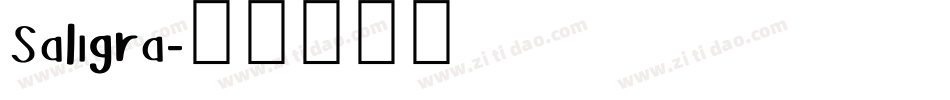 Saligra字体转换