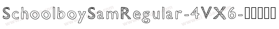 SchoolboySamRegular-4VX6字体转换