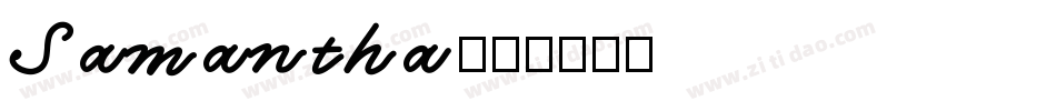 Samantha字体转换