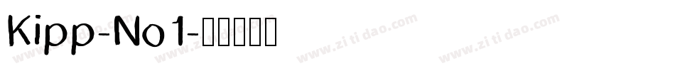 Kipp-No1字体转换