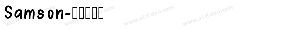 Samson字体转换