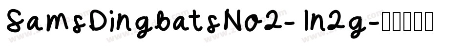 SamsDingbatsNo2-1n2g字体转换
