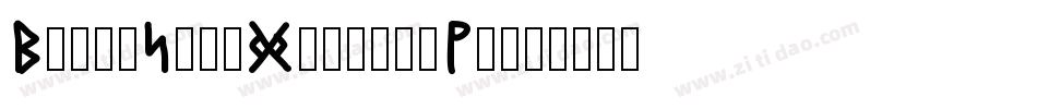BlackSamsGold-ej5e字体转换