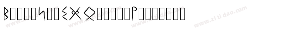 BlackSamsGold-ej5e字体转换