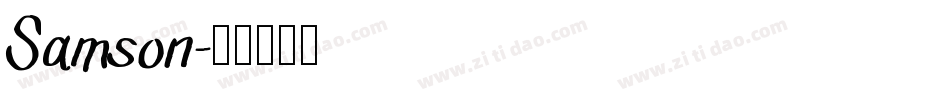 Samson字体转换
