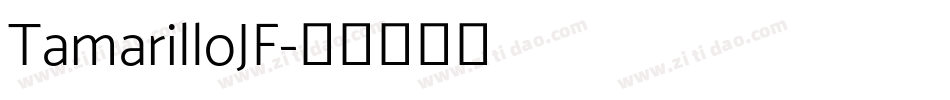 TamarilloJF字体转换