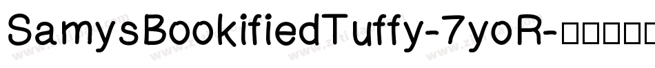 SamysBookifiedTuffy-7yoR字体转换