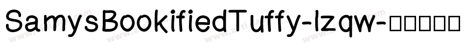 SamysBookifiedTuffy-lzqw字体转换