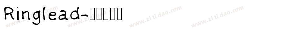 Ringlead字体转换