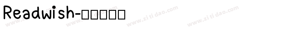 Readwish字体转换