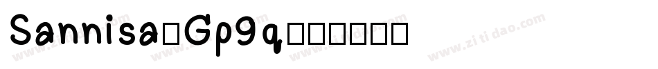 Sannisa-Gp9q字体转换