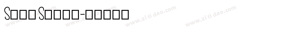 SansSerif字体转换