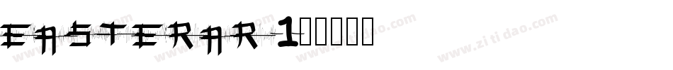 EASTERAR-1字体转换
