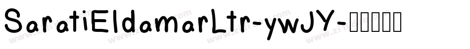 SaratiEldamarLtr-ywJY字体转换